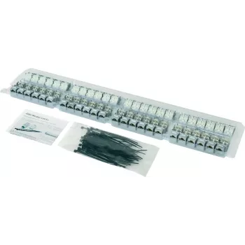 Telegärtner AMJ-Modul K Cat.6a Keystone Jack, T568A, ekranēts, 24 gab.