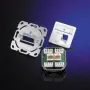 Telegärtner AMJ45 8/8 UP/0 RJ45 kontaktligzda, 2 porti, Cat.6A, ekranēta, tīri balta J00020A0388
