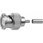 Telegärtner BNC krimp savienotājs G01 50 Ohm, krimp/krimp, profesionāls, A0205, priekš RG-58 C/U, Belden YR23092, UG-1785/U, 5 gab.