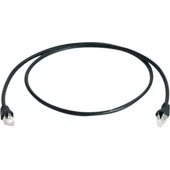 Telegärtner MP8 FS 600 Cat.7 S/FTP tīkla kabelis, RJ45 tēviņš uz RJ45 tēviņš, 50 m, melns L00006A0056