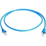 Telegärtner MP8 FS 600 Cat.7 S/FTP tīkla savienojuma kabelis, RJ-45 uz RJ-45, 50 m, zils