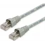 Telegärtner MP8 FS 600 Cat.7 S/FTP savienojuma kabelis, RJ-45 uz RJ-45, 4 m, pelēks