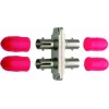 Telegärtner ST Female uz ST Female Duplekss Optiskās Šķiedras Savienotājs, Piemontējams ar Atloku, Cirkonija Keramikas Uzmava, Niķelēta Misas Korpusā, <0,2 dB Ievades Zudumi J08011A0017