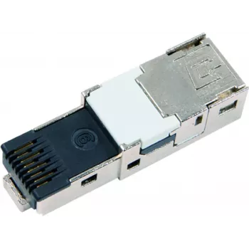Telegärtner STX V1 RJ45 spraudņa ieliktnis Cat.6, taisns, 8P8C, ekranēts, bez instrumenta IDC, J80026A0004