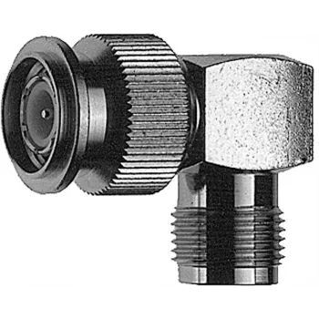 Telegärtner TNC vītņots savienotājs, taisns, 50 Ohm, niķelis/zeltīts, DC-11 GHz