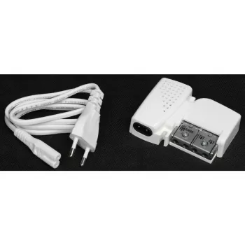 TELEVES PicoKom 1 EC antennas pastiprinātājs, 1 ieeja, 2 izejas, 12 dB pastiprinājums, 47-694 MHz, F-Type savienotāji, iekštelpām