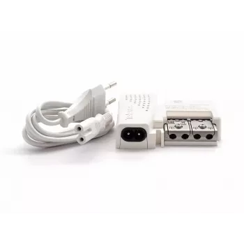 TELEVES PicoKom 1 EC antennas pastiprinātājs, 1 ieeja, 2 izejas, 12 dB pastiprinājums, 47-694 MHz, F-Type savienotāji, iekštelpām