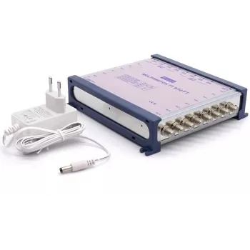 Telmor TT 9/16 FT Classic multiswitch – 16 abonentu izejas, gala iekārta ar iebūvētu barošanas bloku