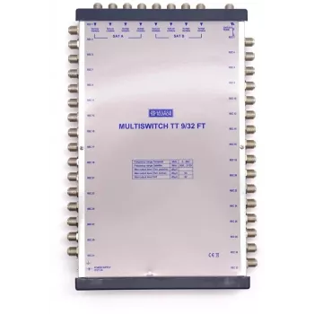 Telmor TT 9/32 FT Classic Terminal Multiswitch ar integrētu barošanas bloku
