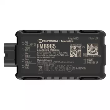 Teltonika FMB9653E8T01 GPS/GSM Car Tracker ar 1200mAh bateriju