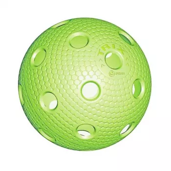 Tempish TRIX florbols zaļš 72mm 23g 26 caurumu PE treniņu un spēles bumba