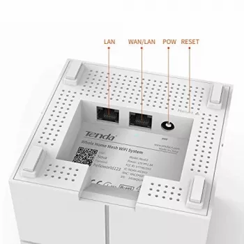 Tenda Nova MW6 divjoslu (2.4 GHz / 5 GHz) Wi-Fi 5 (802.11ac) balts 2 komplekts