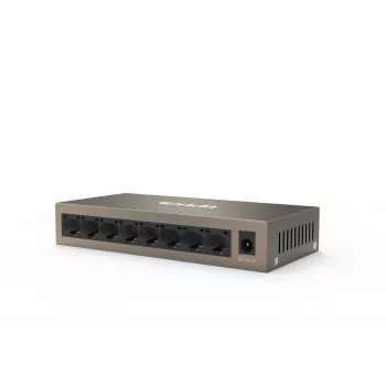 Tenda TEG1008M 8-Portu Gigabit Ethernet Slēdzis | 16Gbps Metāla Galda