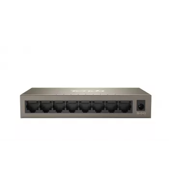 Tenda TEG1008M 8-Portu Gigabit Ethernet Slēdzis | 16Gbps Metāla Galda