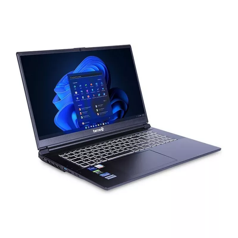TERRA MOBILE 1778R 1220899 klēpjdators, 17,3 collu Full HD, Intel Core i7-13620H, 16GB DDR4, 1TB SSD, GeForce RTX 3050 4GB, Windows 11 Pro, vācu QWERTZ tastatūra