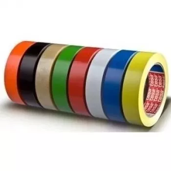 tesa 4104 iepakojuma līmlente, 50 mm x 66 m, melna, PVC, dabīgā kaučuka līme, augsta saķere, 3 ruļļi 04104-000081-00