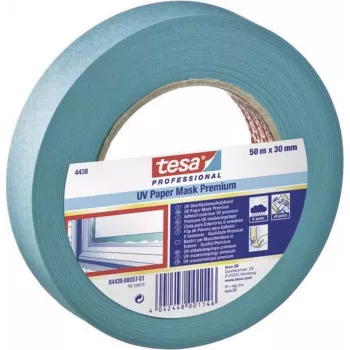 TESA 4438 zilā maskēšanas lente 50 m x 30 mm ar akrila līmi, 1 rullis 4438-17-00