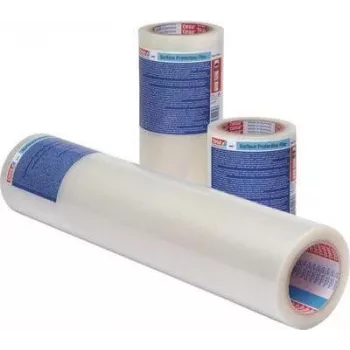 Tesa 4848 PV1 virsmas aizsardzības plēve, caurspīdīga, 100 m x 100 cm, 70 µm, akrila līme, bez atlikumiem 04848-0-1