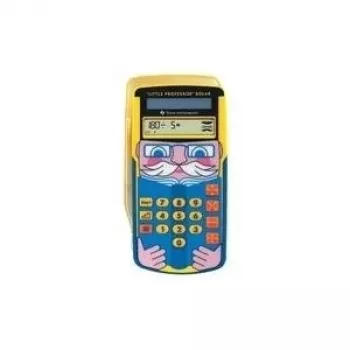 Texas Instruments Little Professor Solar izglītojošs kalkulators, 50 000 uzdevumu, 8 ciparu LCD, saules enerģija, dažādās krāsās