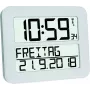 TFA 60.4512.02 TIMELINE MAX radio kontrolēts modinātāja pulkstenis, balts