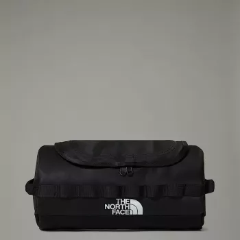 The North Face Base Camp ceļojumu tualetes piederumu soma - TNF melna/TNF balta, liela, 5.7L