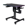 Thermaltake CycleDesk 100 GGD elektriski regulējams augstuma galds ar RGB, melns