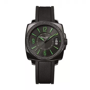Pulkstenis THOMAS SABO MAN WA0106-208-20 40,5mm Melns Jonizēts Nerūsējošais Tērauds Kvarca Hronogrāfs
