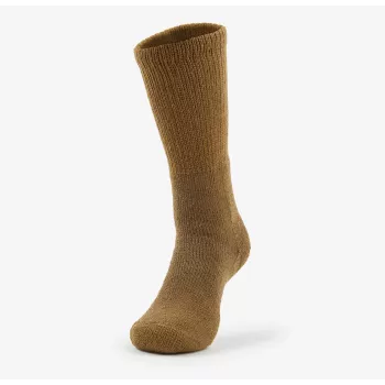 THORLO'S Military Boot Moderate Mid-Calf zeķes, L izmērs (EU 43-47), THOR•LON® akrila maisījums, melna