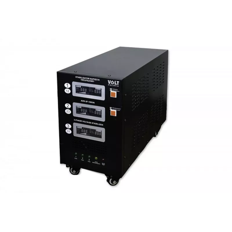 Trīsfāžu sprieguma stabilizators Volt Polska AVR PRO 15000 3% SERVO 3-F