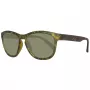 Timberland Men's TB9102-5455R Polarized Sunglasses - Matte Black Frame, Green Lens