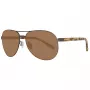 Timberland TB9086-6249H Vīriešu Polarizētas Saulesbrilles Matēti Melnas Zaļas 62mm