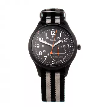 TIMEX Expedition North Field Post vīriešu mehāniskais pulkstenis ar roku uzvilkšanu 41mm nerūsējošā tērauda korpuss melns ciparnīca brūna ādas siksniņa TW2V10600LG