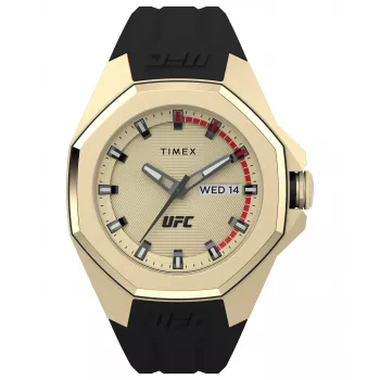 TIMEX Expedition North Field Post Solar Vīriešu Pulkstenis TW2V57100 44mm Melns Ciparnīca Eko-Ādas Siksniņa