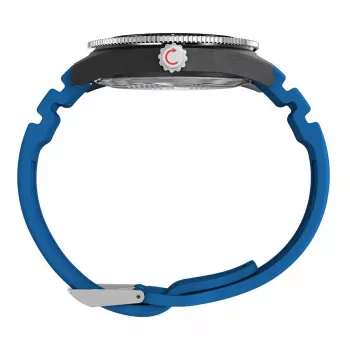 Timex Expedition North Field Post Solar vīriešu pulkstenis TW2Y02500 - 43mm melns ciparnīca, zaļa auduma siksna, safīra stikls