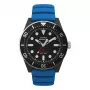 Timex Expedition North Field Post Solar vīriešu pulkstenis TW2Y02500 - 43mm melns ciparnīca, zaļa auduma siksna, safīra stikls
