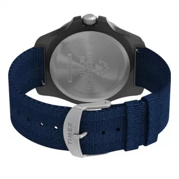 TIMEX Expedition North Field Post Solar pulkstenis TW2V40300 – 46mm nerūsējošais tērauds, zaļš ciparnīca, brūna ādas siksna, saules kvarca