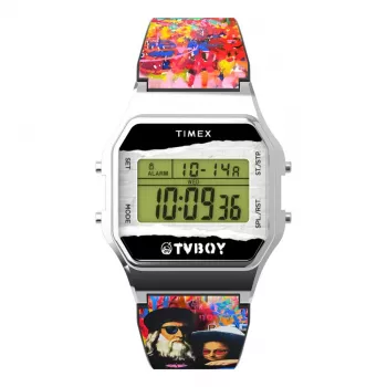 Timex Unisex TW2Y46800 34mm Sudraba Zilā Nerūsējošā Tērauda Kvarca Pulkstenis