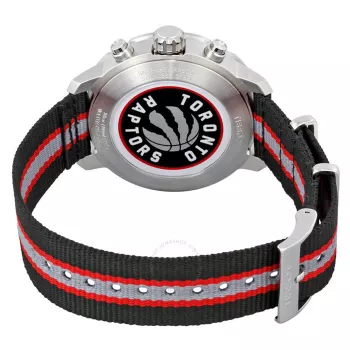 TISSOT T-Sport PRC 200 Vīriešu Šveices Kvorca Hronogrāfa Pulkstenis 42mm Nerūsējošais Tērauds Melns Ciparnīca