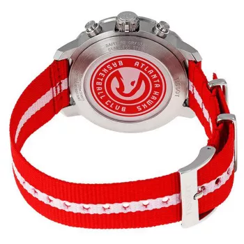 TISSOT T-Sport Quickster vīriešu pulkstenis T0954177037 42mm Šveices kvarca hronogrāfs melns ciparnīca NATO siksniņa