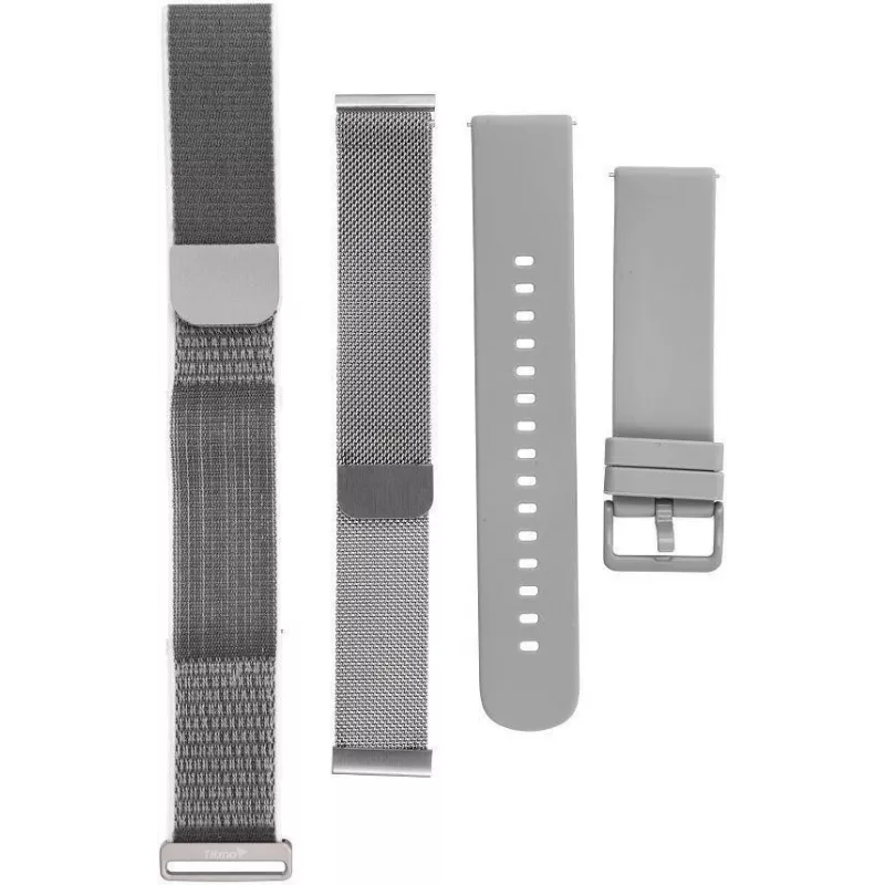 Titmo Loop I-110 Sudraba viedrokasdaris ar EKG, HRV, HR, BP, SpO2, IP68
