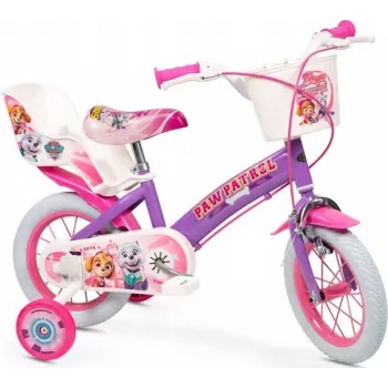 TOIMSA Paw Patrol Purple 12 inch Girls' Bike 1280