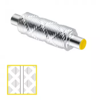 Toko Structurite Roller Yellow - Ski Base Structure Roller 0.3mm V-Structure