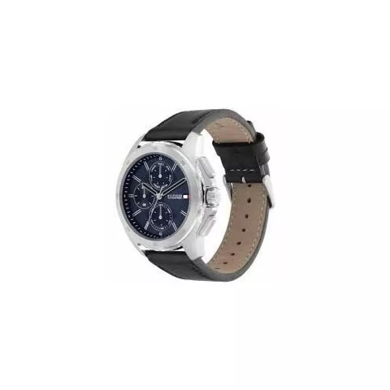 Tommy Hilfiger 1710619 vīriešu analogs kvarca pulkstenis 46mm zils ciparnīca nerūsējošais tērauds