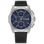 Tommy Hilfiger 1710619 vīriešu analogs kvarca pulkstenis 46mm zils ciparnīca nerūsējošais tērauds