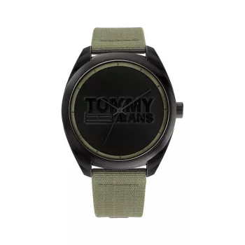 Tommy Hilfiger vīriešu hronogrāfa pulkstenis Decker 1792040 45 mm nerūsējošais tērauds zils ciparnīca