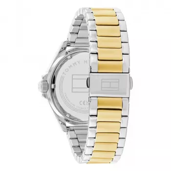 Tommy Hilfiger vīriešu pulkstenis Decker Quartz 1792013 43mm zils ciparnīca brūna āda