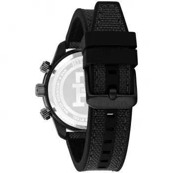 Tommy Hilfiger vīriešu Decker kvarca pulkstenis 1792182 41mm zils ciparnīca brūna āda