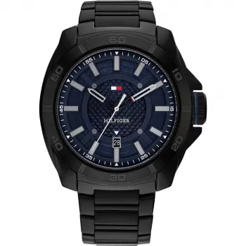 Tommy Hilfiger vīriešu kvarca analogais pulkstenis 1792139 49mm zils silikons