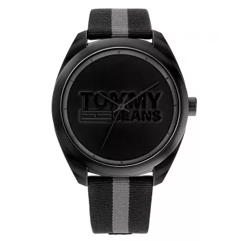 Tommy Hilfiger vīriešu pulkstenis 1792039 45 mm zils ciparnīca brūna āda
