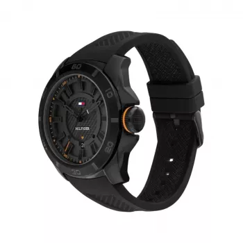Tommy Hilfiger vīriešu pulkstenis 1792137 49mm Nerūsējošais tērauds Zils ciparnīca Hronogrāfs